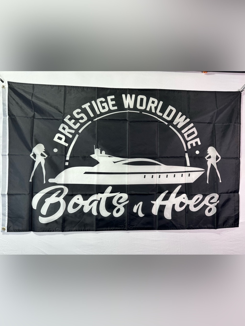 Step Brothers “Prestige Worldwide” Flag 5x3 Ft.